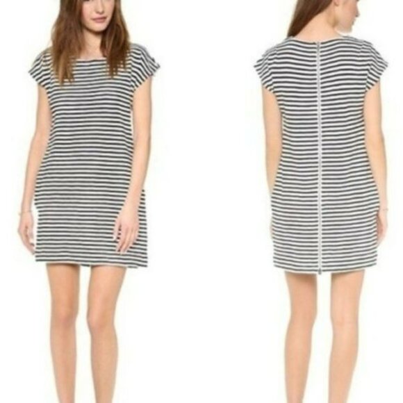 Veronica Beard Sierra Black Gray Pink Plaid Shirt Dress, Size 8 - Picture 8 of 8